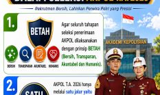 Polri Pastikan Tidak Ada Kuota Khusus Pada Penerimaan Taruna Akpol T.A 2026