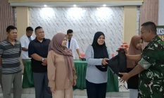 Koramil 13/Cisoka Gelar Baksos Kesehatan dan Bagi Sembako Gratis