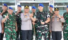 Perkuat Sinergi, Polresta Tangerang Terima Kunjungan Denpom Jaya