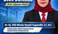 Dr. Hj. Dilli Windu Rezeki Sugandhi, S.T., M.T. Dilantik Menjadi Sekretaris Dinas Pendidikan Kabupaten Tangerang